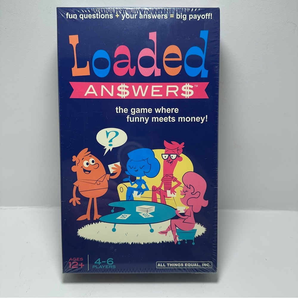LOADED ANSWERS Party Game for Adults and Kids New